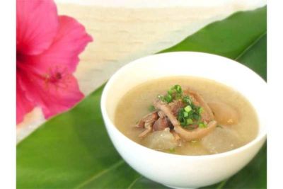 三環舎　ヤギ汁（塩味）