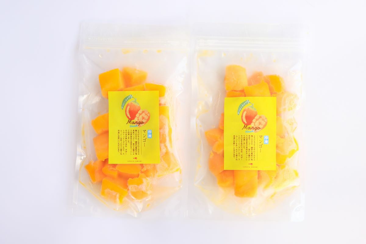 数量限定】カット冷凍マンゴー約500g（250g×2パック） | 奄美産直いっちば