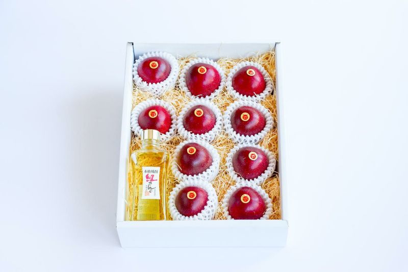 パッションフルーツと紅さんごセット