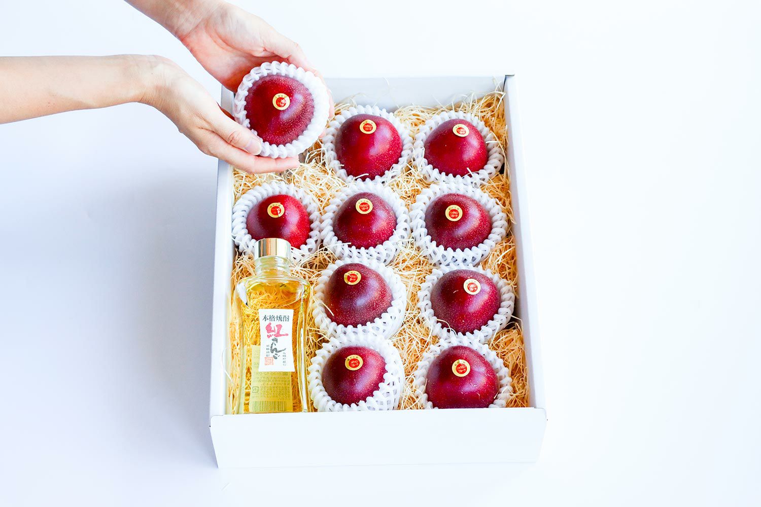 パッションフルーツと紅さんごセット